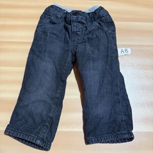 Baby Boy Infant Jeans 3-6 Months Dark Blue Pull On Denim Bottoms Pockets